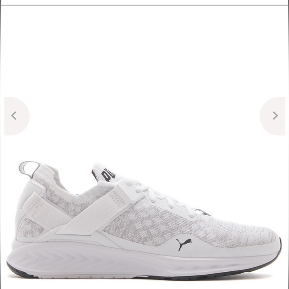 PUMA Ignite men’s Evoknit Lo 'White Athletic Sneakers size 8.5